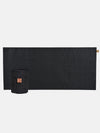 Desk Bundle with eco-friendly reversible washable paper desk mat and black stylish pen holder for organized workspace.