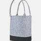 Felt Colorblock Tall Tote