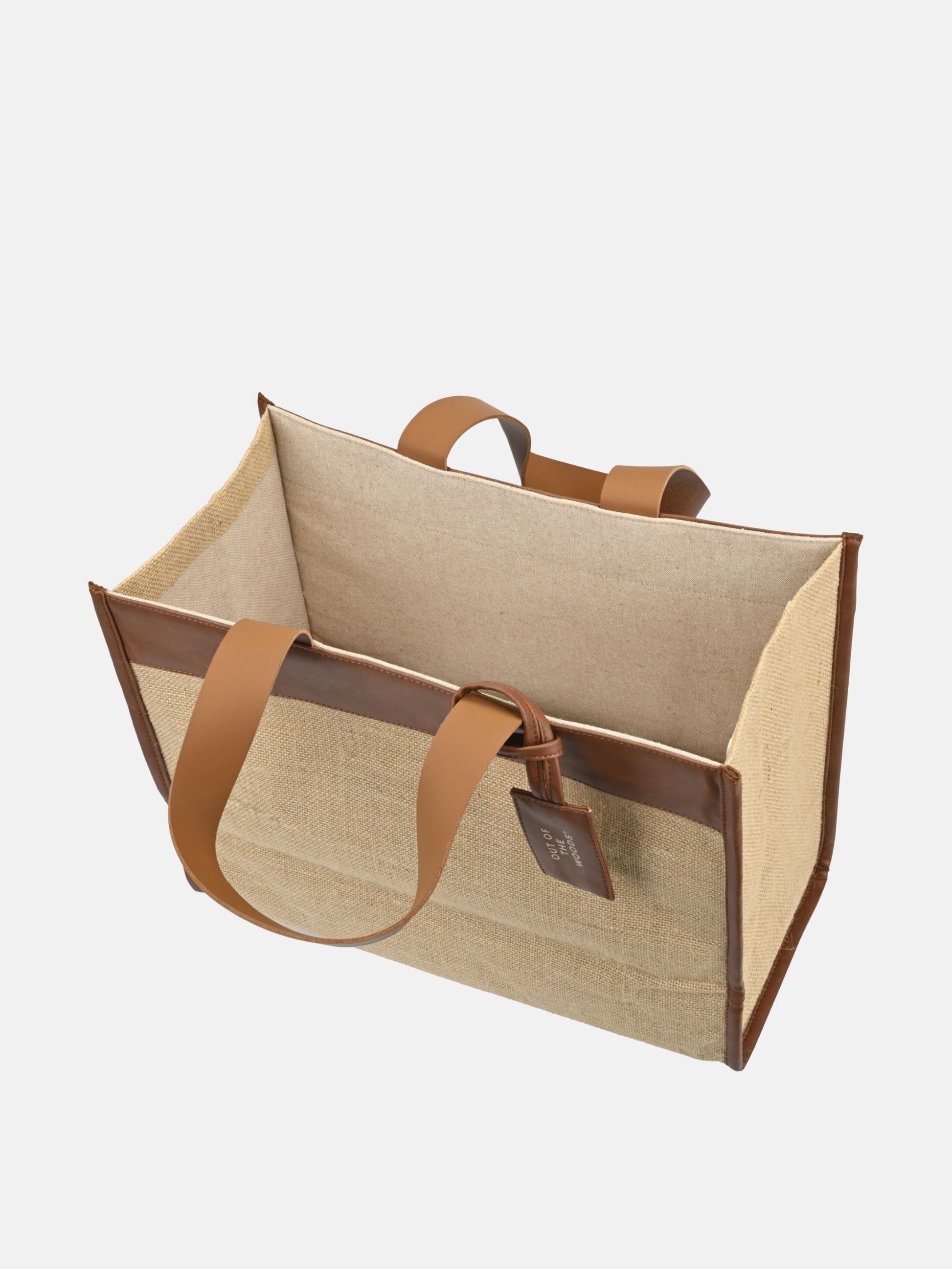 Jute Trim Box Tote – Out of the Woods