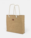 Out of the Woods Elevated minimalist Pure cord shopper Nautical coastal style washable paper tote bag with rope handles 