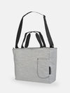Seagull Messenger Cooler bag in gray with black straps, perfect for everyday use and carrying essentials comfortably.