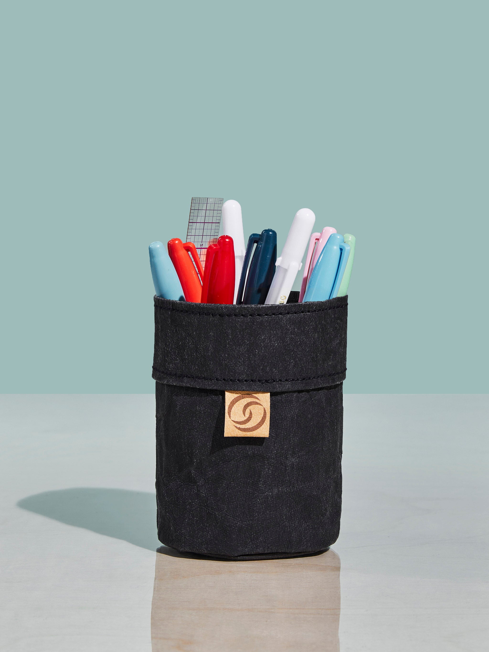 Pen Holder Vegan Leather Pencil Cup Out of the Woods